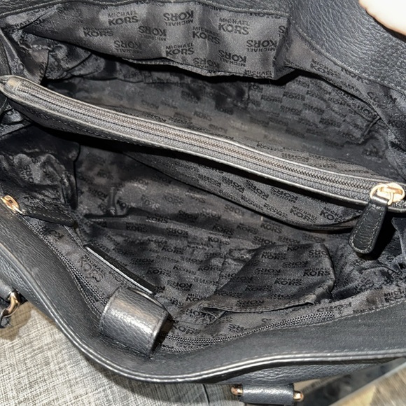 Michael Kors Bag Vintage Rose Gold Hamilton Pebbled Leather Chain Tote Bag - Picture 11 of 17